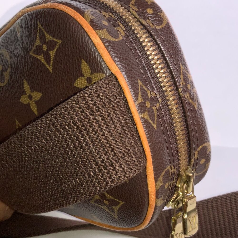 Auth Men's Louis Vuitton Monogram Ganju M51870 Body Bag - Picture 8 of 16